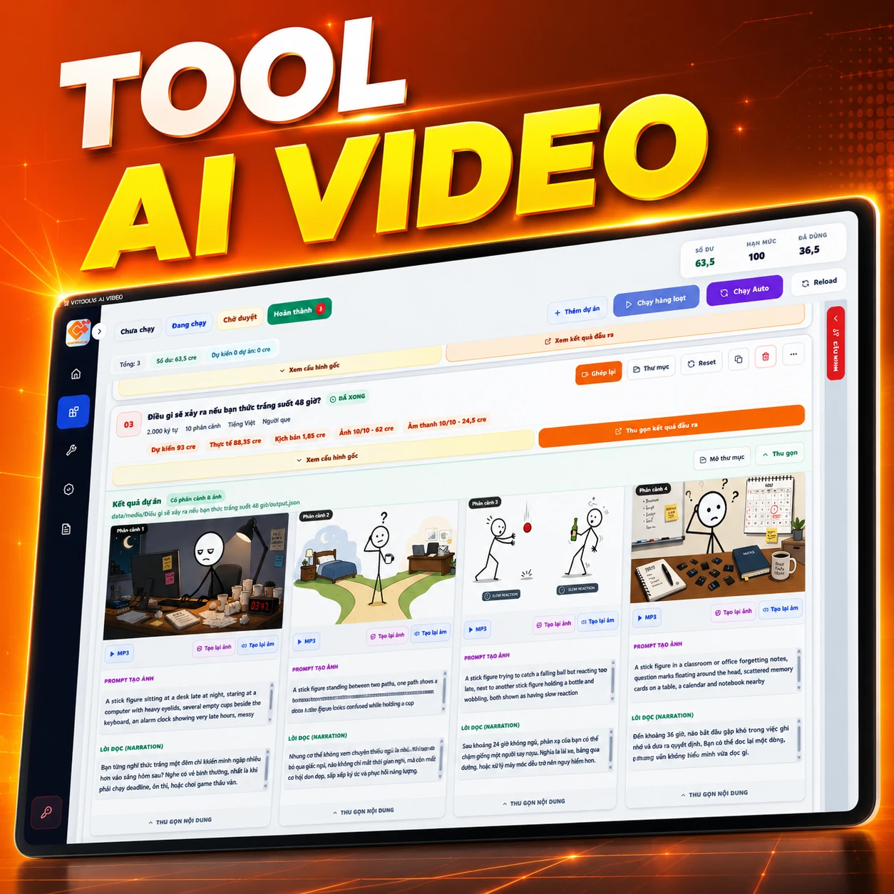 Ra mắt tool tạo video AI tự động 100%