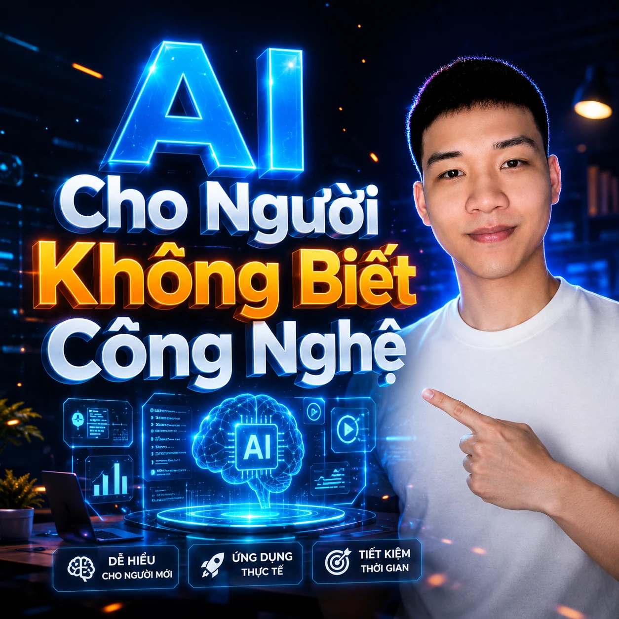 Khóa Học AI Cho Người Không Biết Công Nghệ