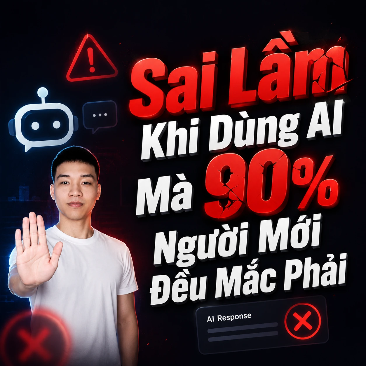 Sai Lầm Khi Dùng AI Mà 90% Người Mới Đều Mắc Phải