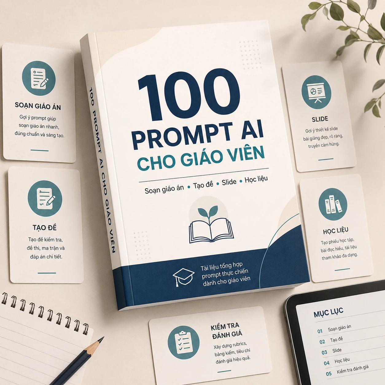 100 Prompt AI Cho Giáo Viên